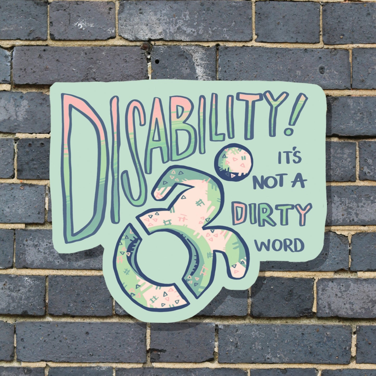 No Spoons Sticker Collection: Pastel Edition | Disability Pride Sticker Pack