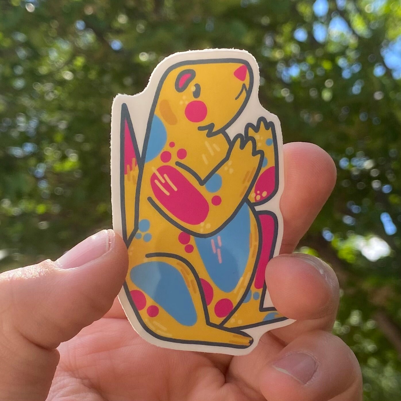 Pansexual Prairie Dog / Subtle LGBTQ Pride Sticker