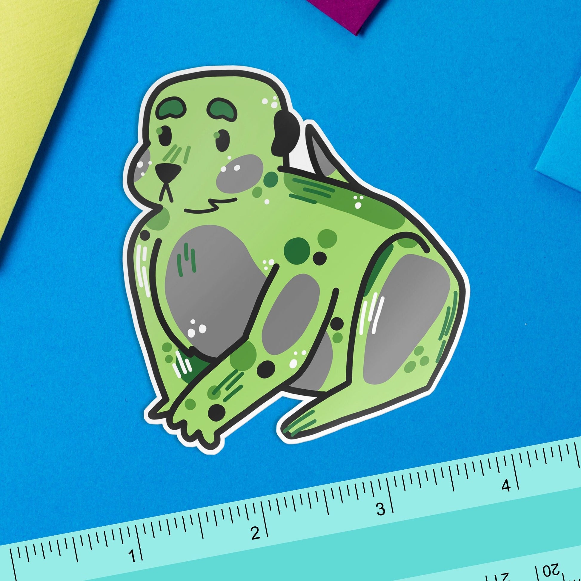 Aromantic Prairie Dog / Subtle LGBTQ Pride Sticker