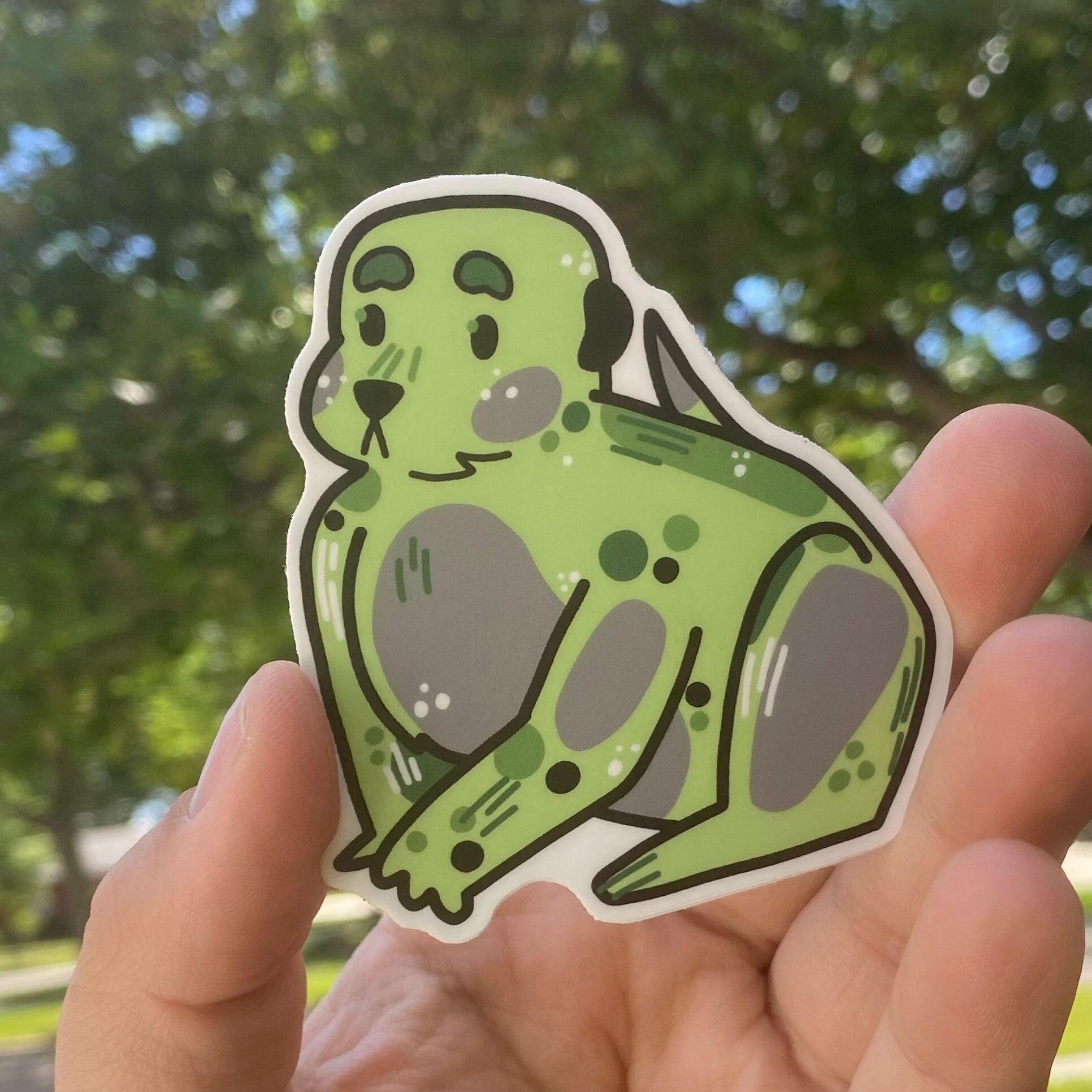 Aromantic Prairie Dog / Subtle LGBTQ Pride Sticker