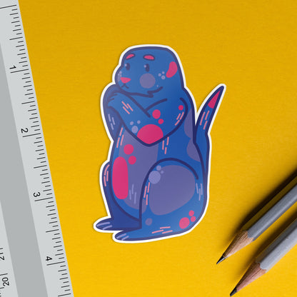 Bisexual Prairie Dog / Subtle LGBTQ Pride Sticker