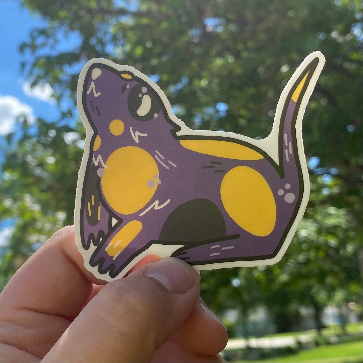 Nonbinary Prairie Dog / Subtle LGBTQ Pride Sticker