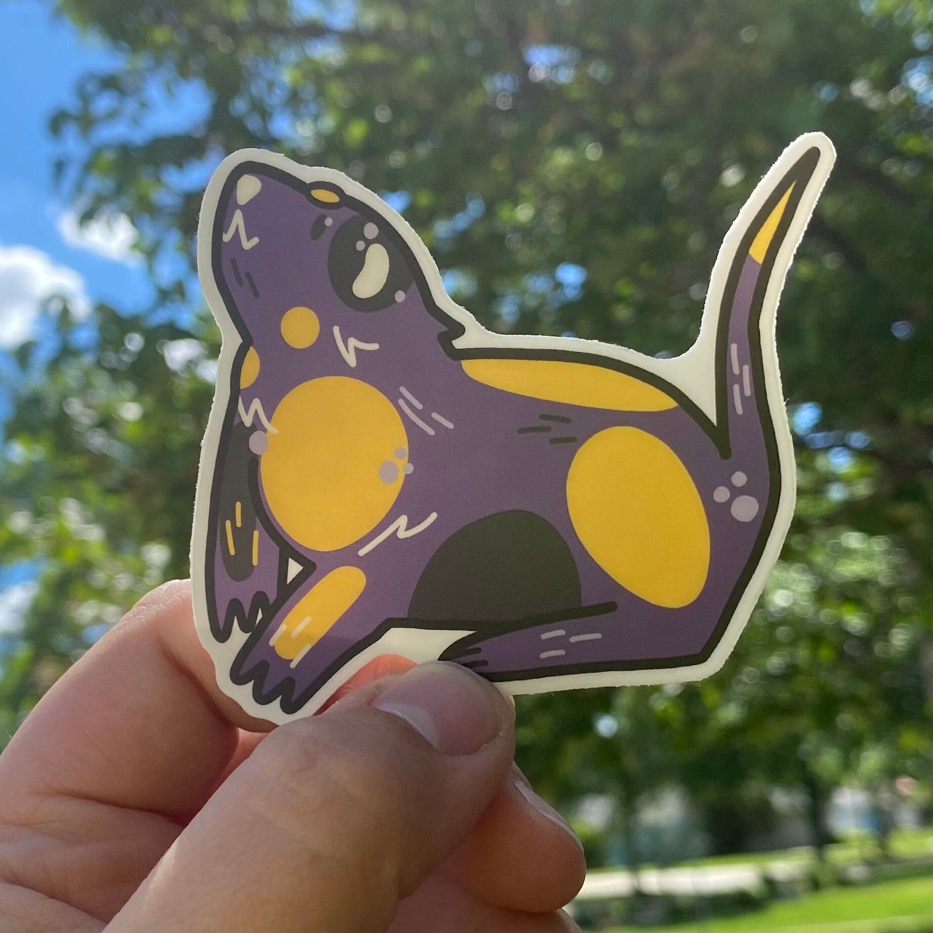 Nonbinary Prairie Dog / Subtle LGBTQ Pride Sticker