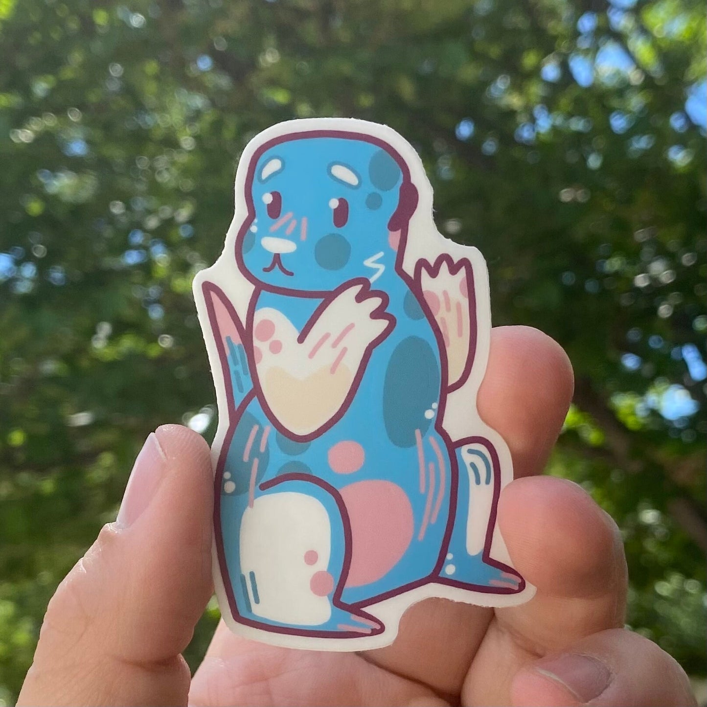 Transgender Prairie Dog / Subtle LGBTQ Pride Sticker