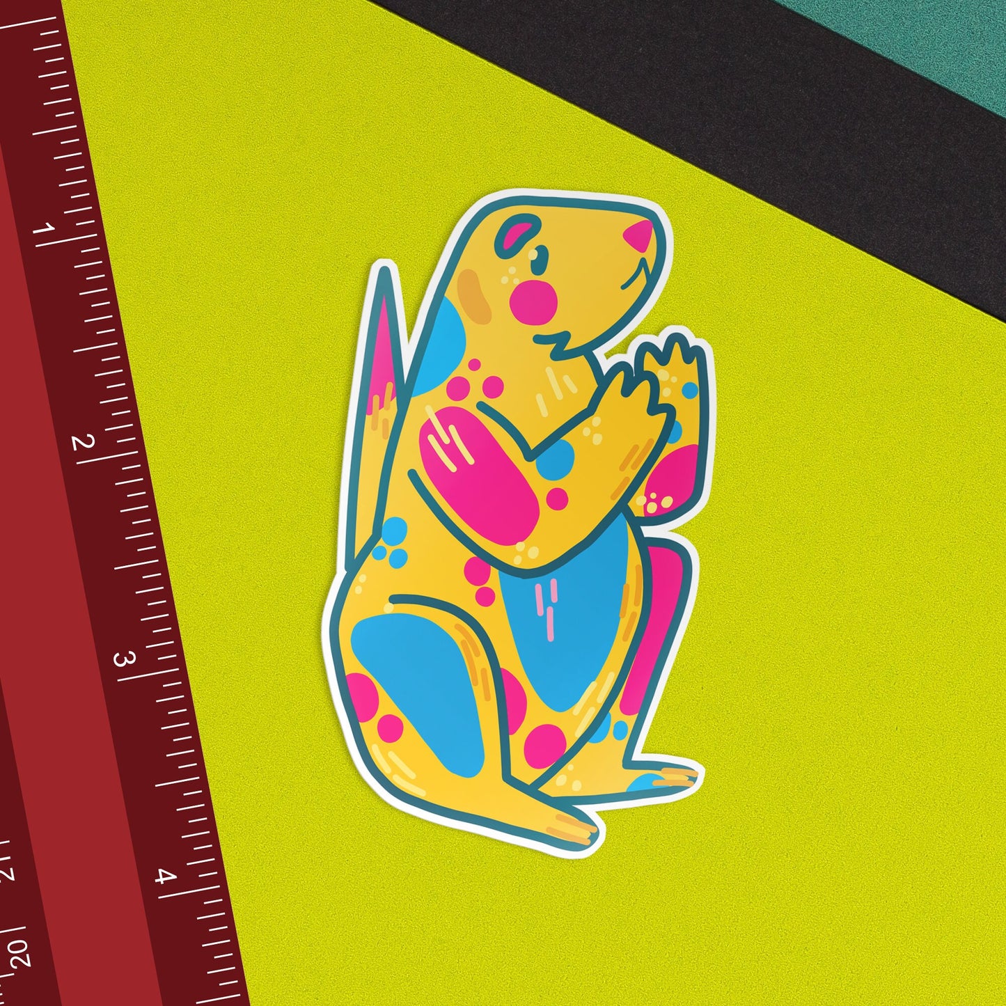 Pansexual Prairie Dog / Subtle LGBTQ Pride Sticker